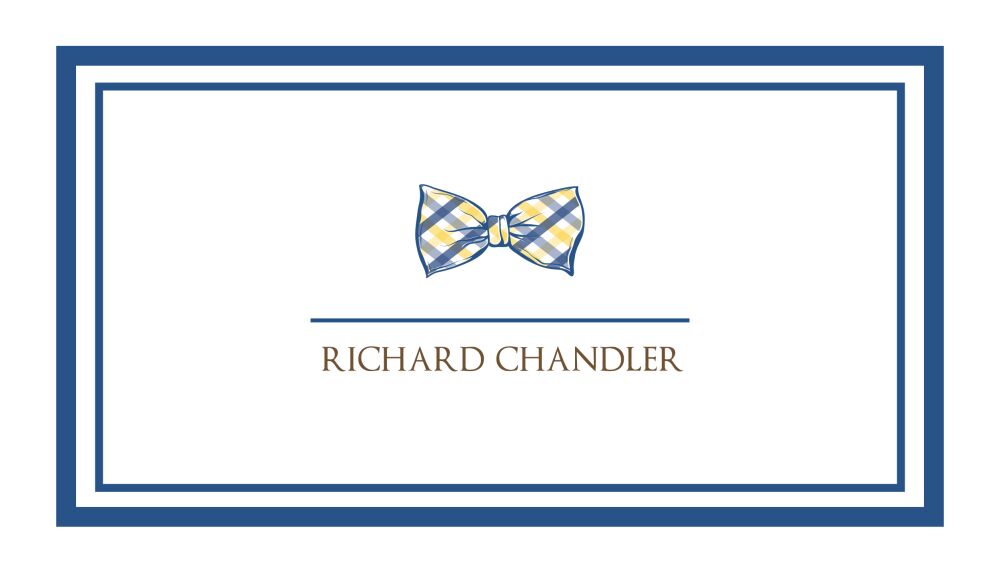 Bow Tie Enclosure Card