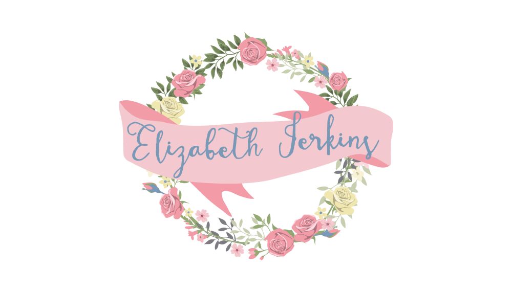 Floral Wreath Enclosure Card