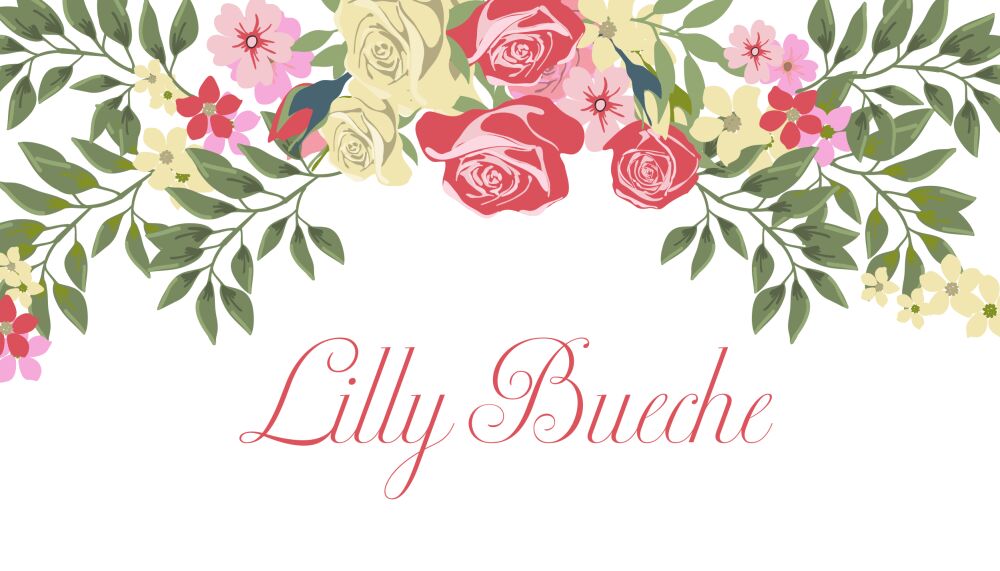 Floral Enclosure Card