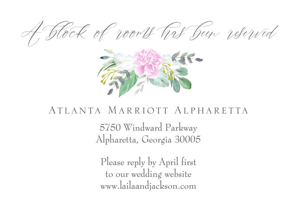 Tender Floral Accessory Card