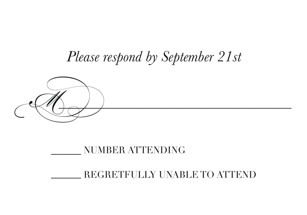 Uttermost Reply Card