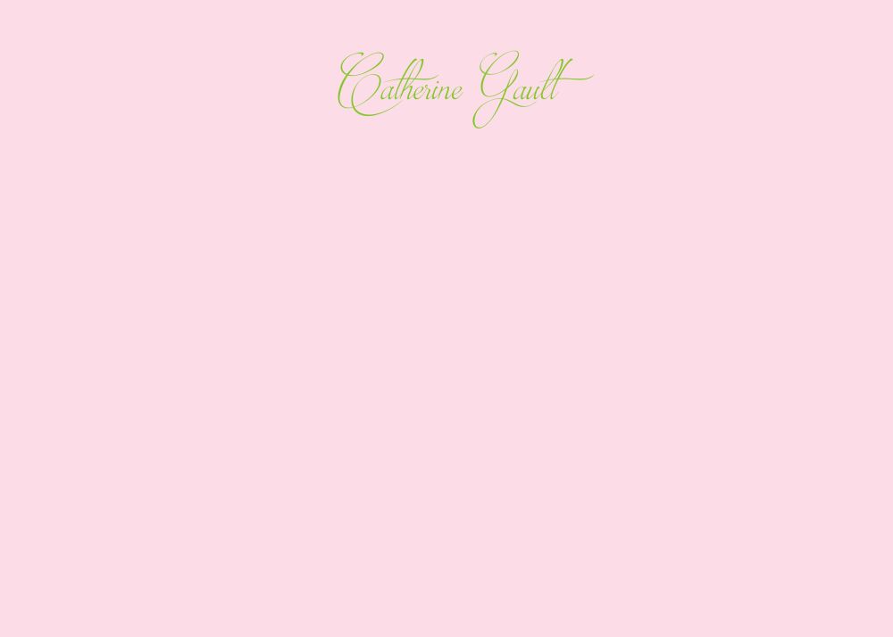So Pink Flat Note