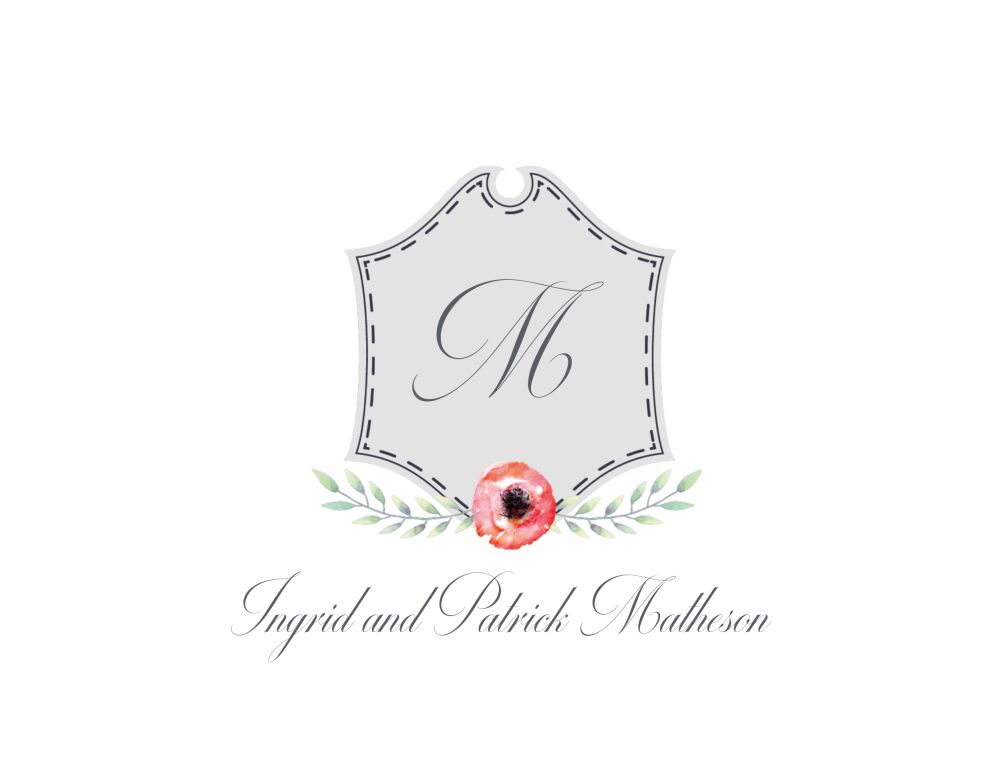Crest Motif 22 Folded Note