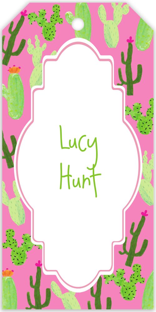 Cactus Hanging Gift Tag