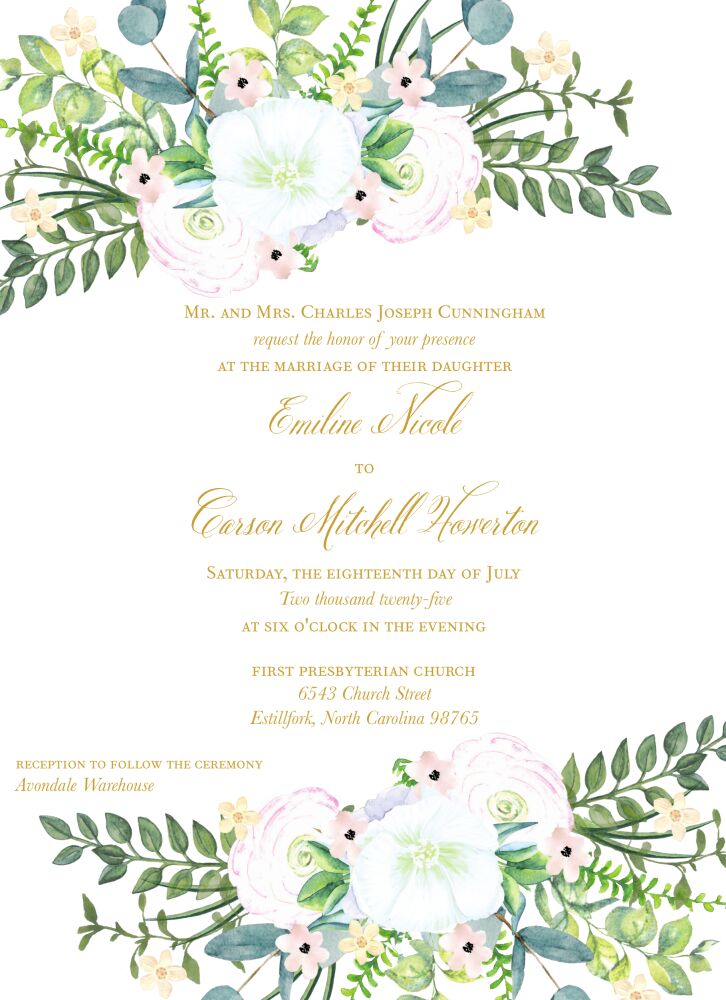 Carolina Invitation