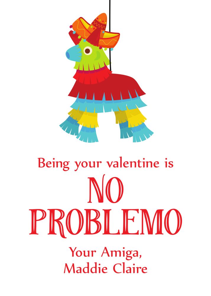 Fiesta Valentine Card