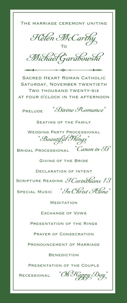 Simply Sophisticated Green Program