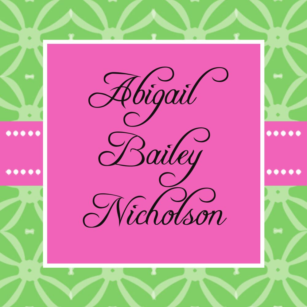Fun Green Background Square Gift Sticker 