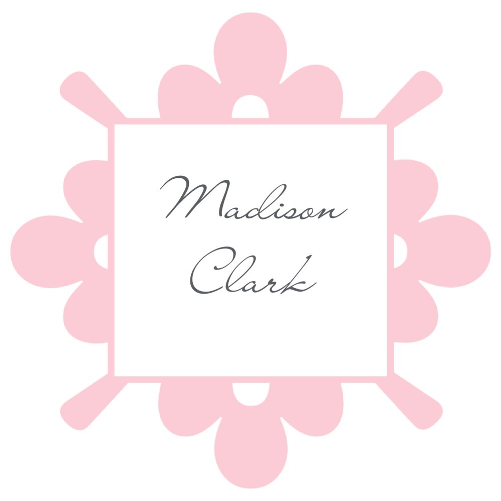Elegant Pink Frame Square Gift Sticker 
