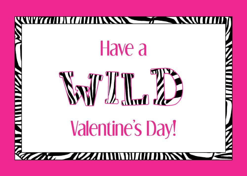 Wild Valentine Cards