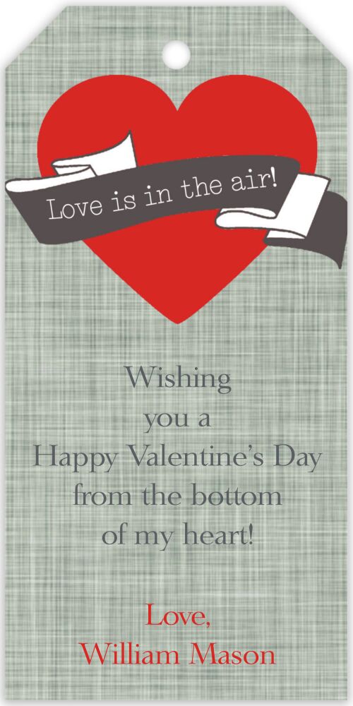 Heart Hanging Gift Tag