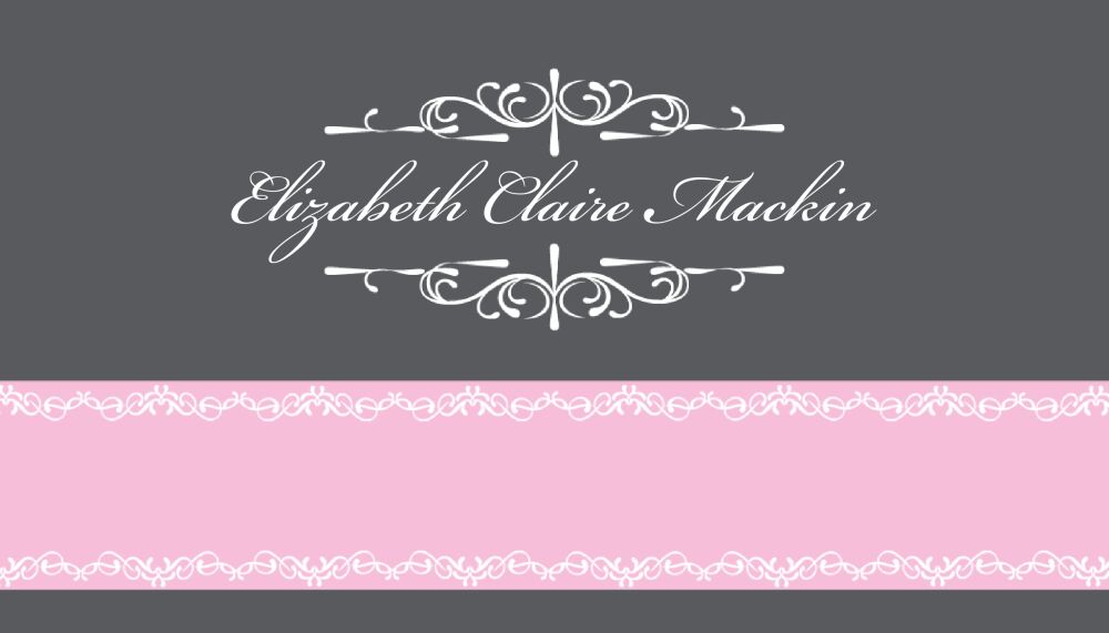Pink Ribbon Gift Sticker 