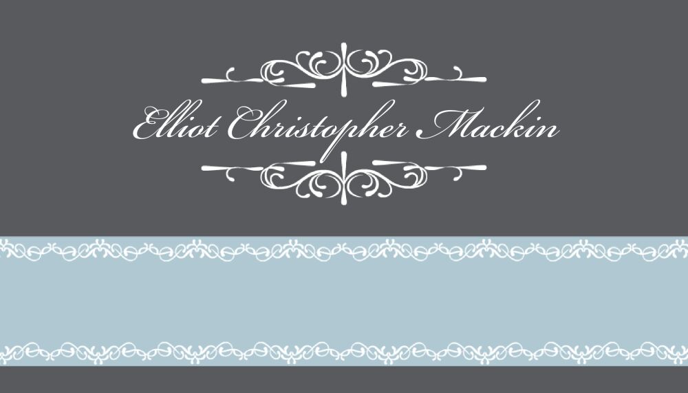 Blue Ribbon Gift Sticker 