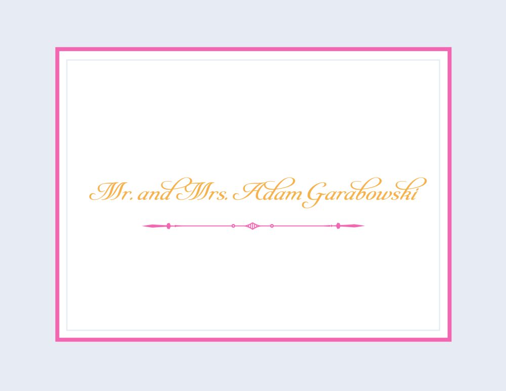 Simply Sophisticated Pale Notecard