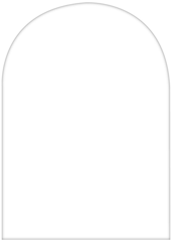 DIY 5 x 7 Arch Shape