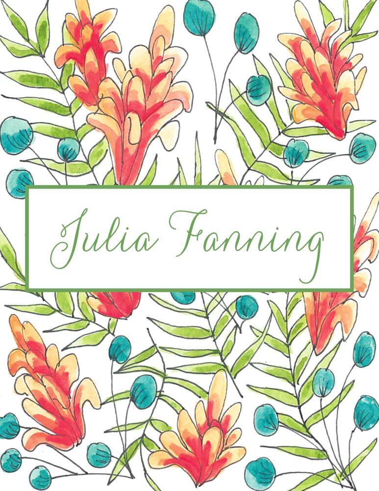 Blooming Florals Folded Note