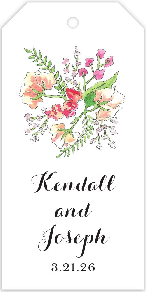 Spring Banner Hanging Gift Tag