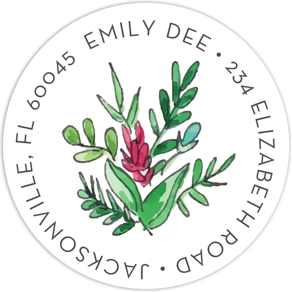 Ornate Vines Sticker