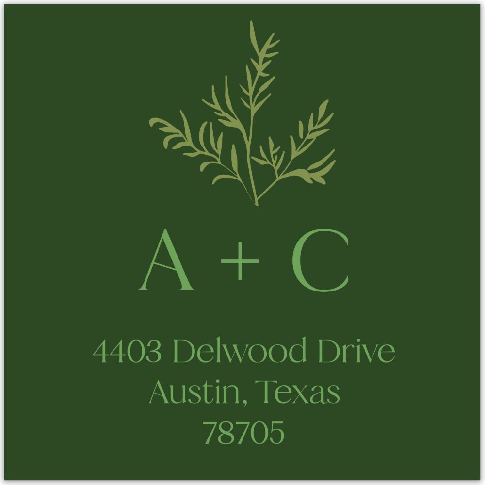 Myrtle Return Address Label