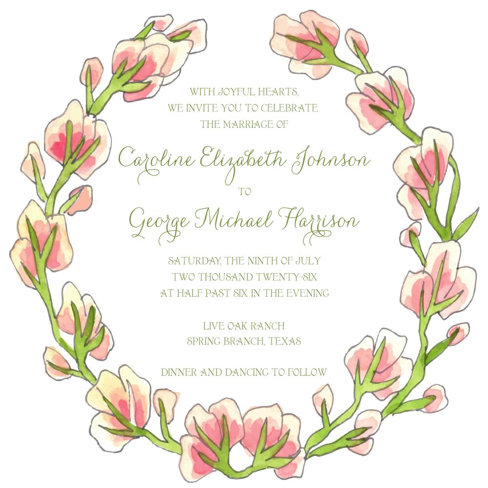 Pinky Invitation