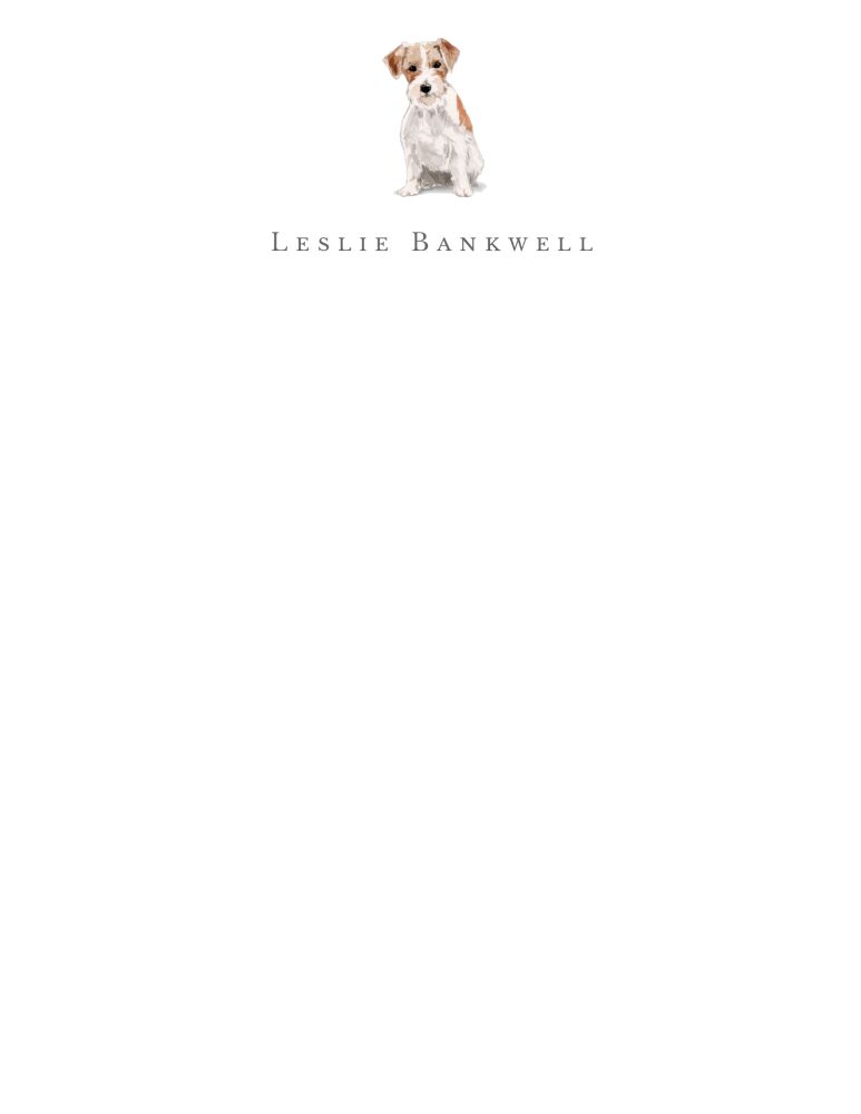 Best In Show Flat Note - Click Personalize to Choose from Many Dog Breeds