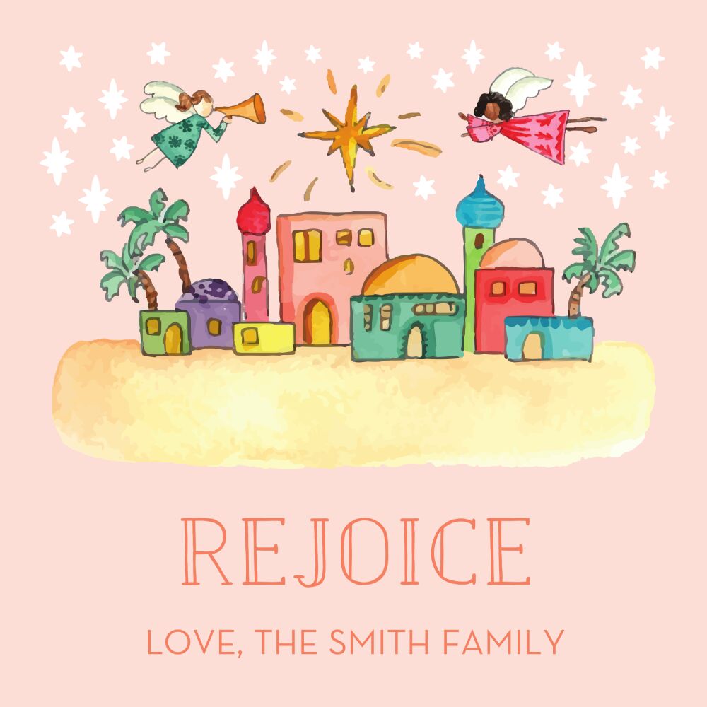 Bethlehem Scene Enclosure Card