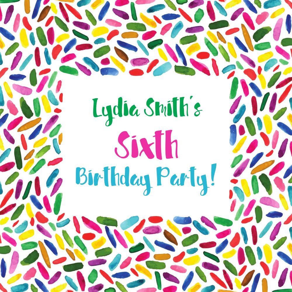 Sprinkles Enclosure Card