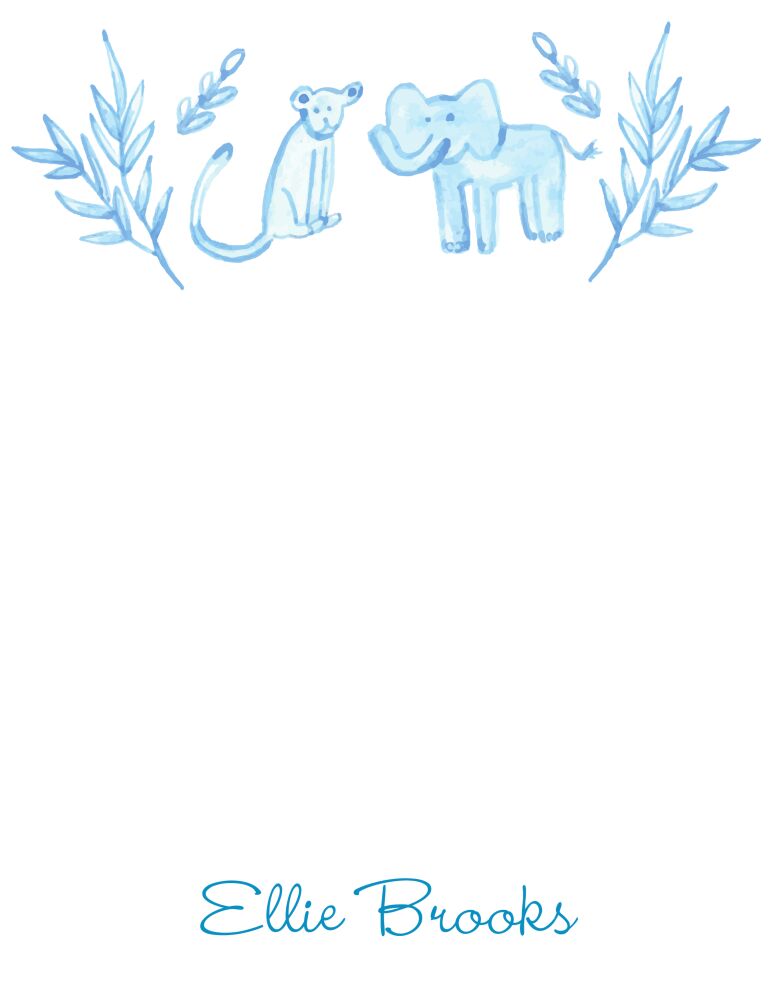 Blue Jungle Flat Note