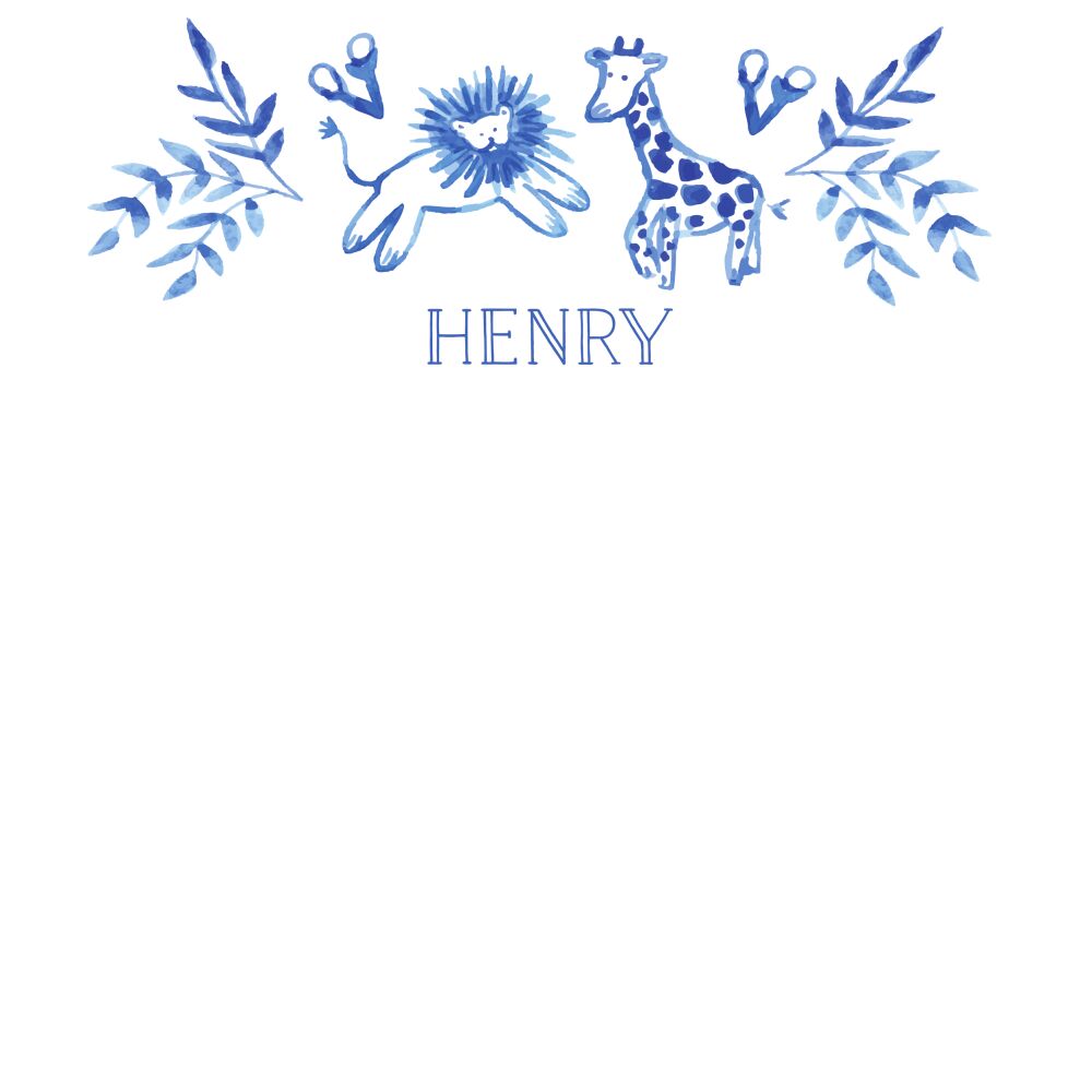 Go Wild Square Notepad