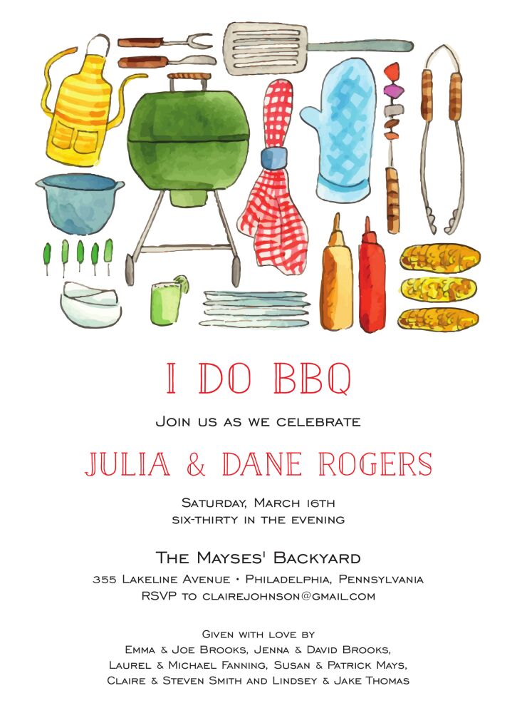 BBQ Invitation