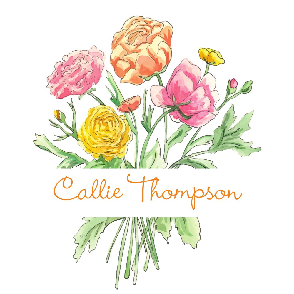 Fresh Bouquet Gift Sticker