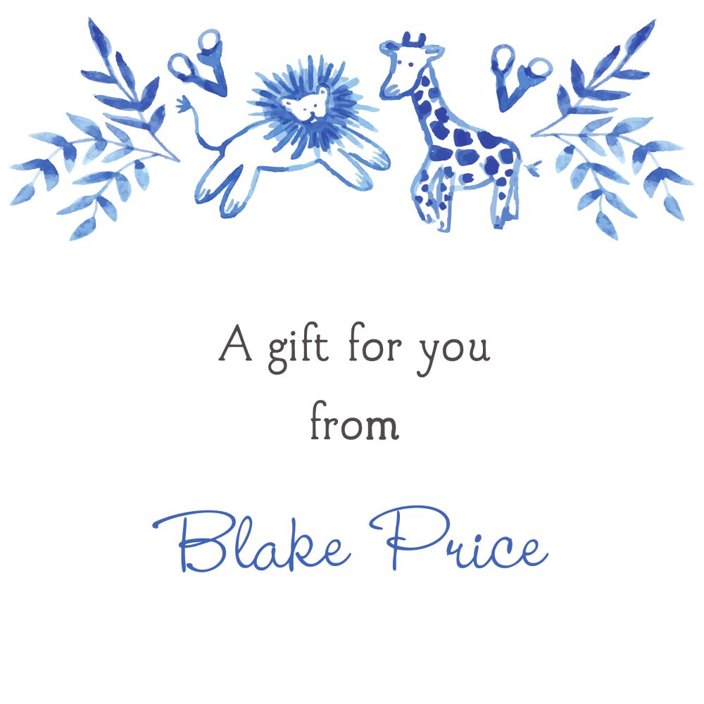 Go Wild Gift Sticker