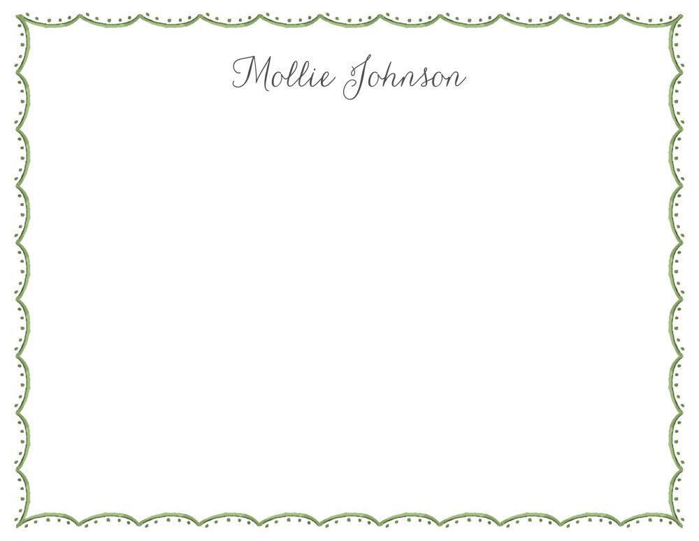 Woodland Wreath Flat Note