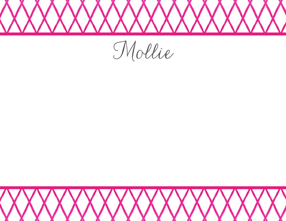 Painted Trellis Flat Note