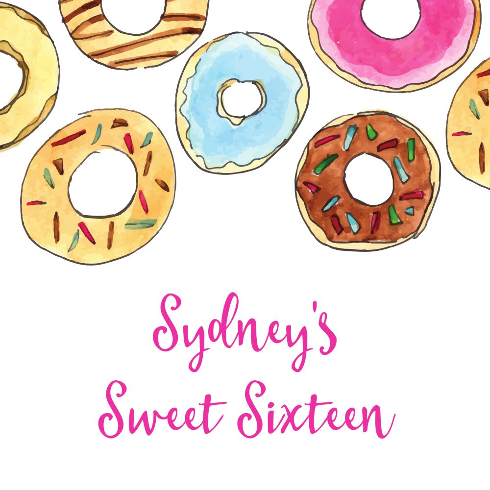 Donuts Enclosure Card