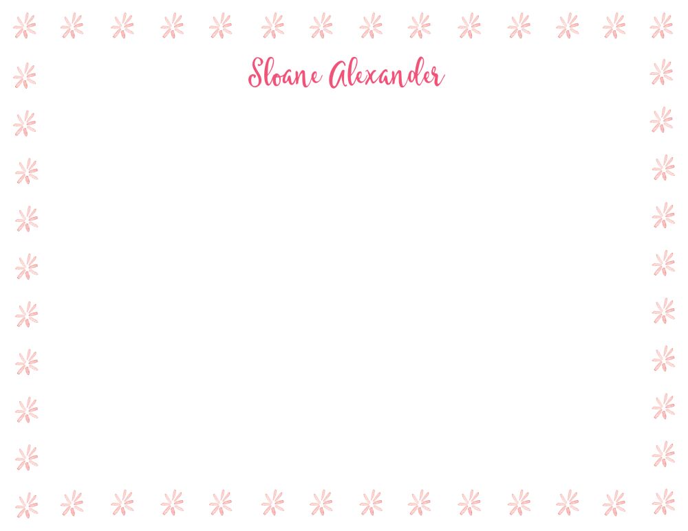 Cowboy Flat Note Card