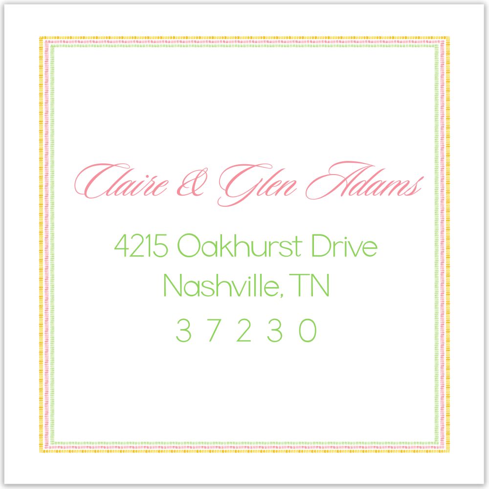 Nutcrackers Return Address Label