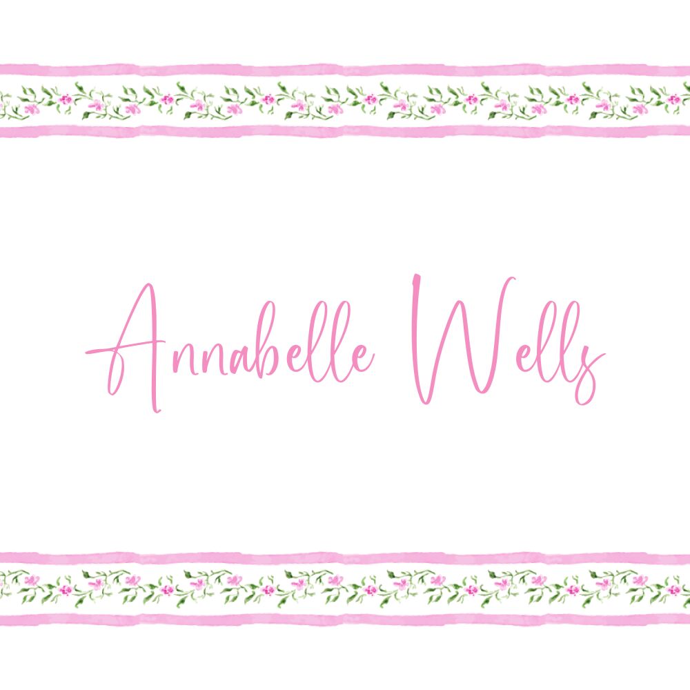 Sweet Pea Enclosure Card