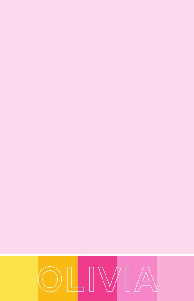 Pink Tonal Stripes Notepad 