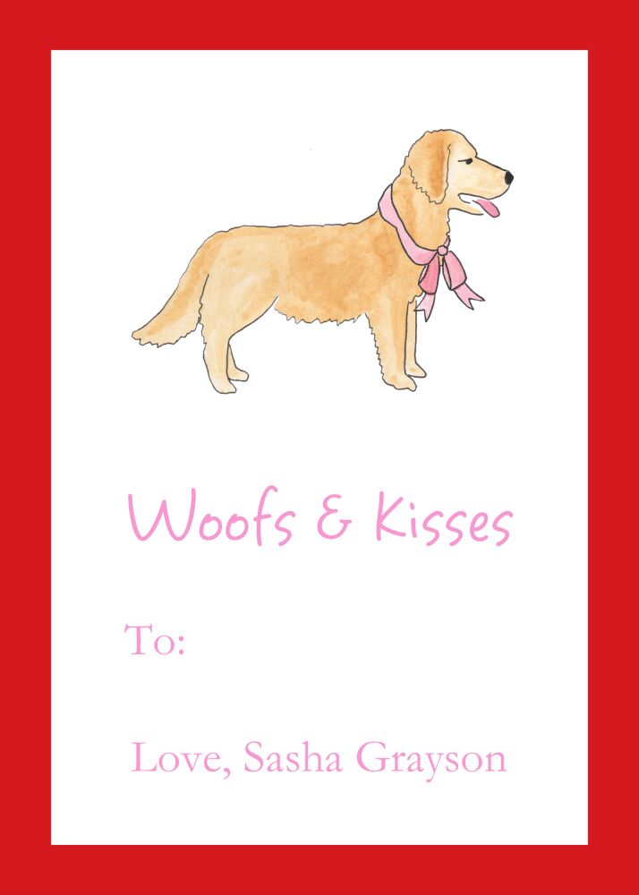 Furry Friends Valentine - Click Personalize to Choose from Different Animals