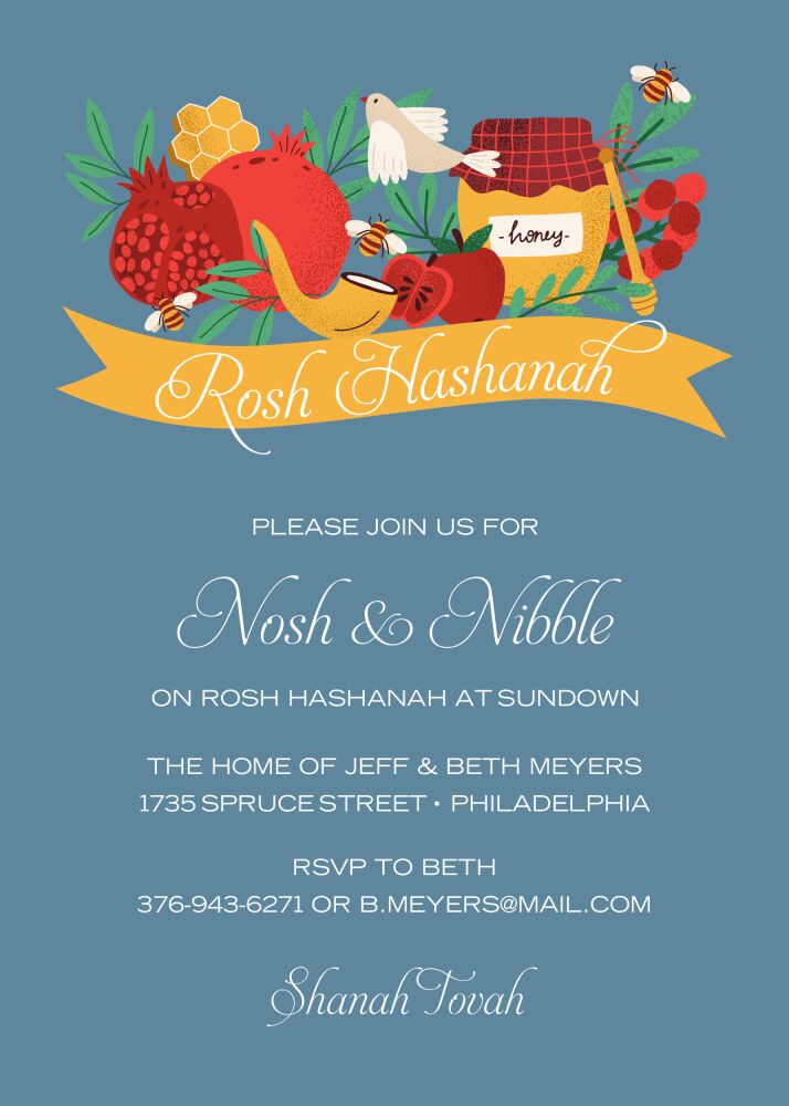 Bountiful Banner Invitation