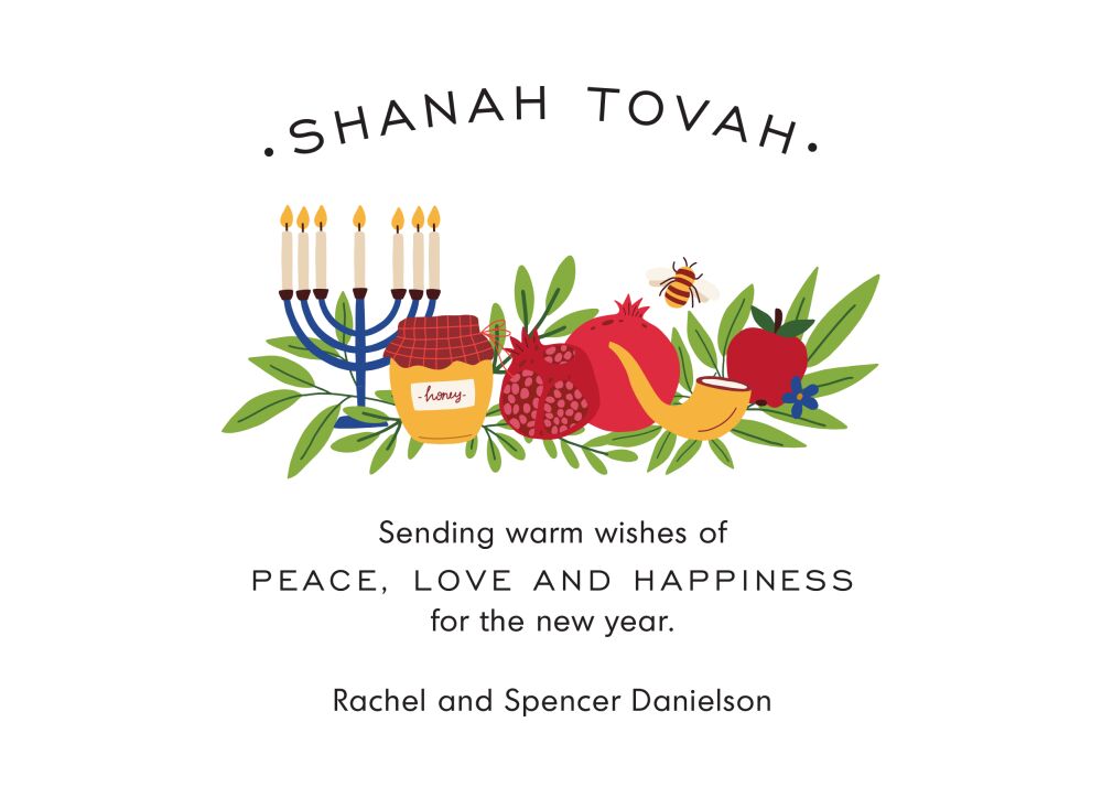 Peaceful Year Greeting Card