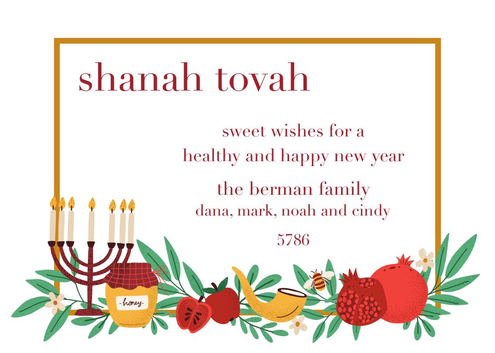 Health and Happiness Greeting Card