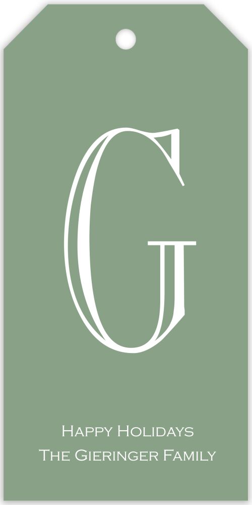Classic Hanging Gift Tag