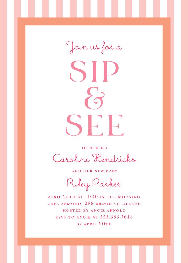 Playful Days Invitation