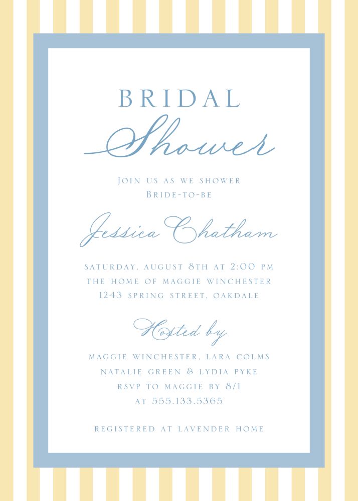 Playful Days Invitation