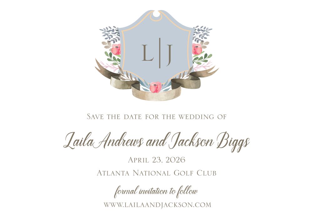 Nobility Save the Date Postcard