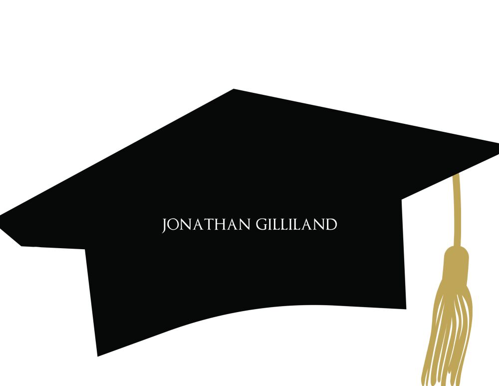 Hats Off Folded Note