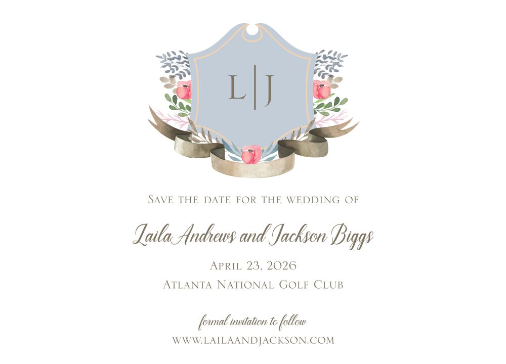 Nobility Save the Date